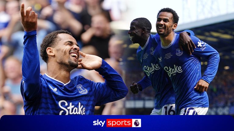 Iliman Ndiaye best bits Everton
