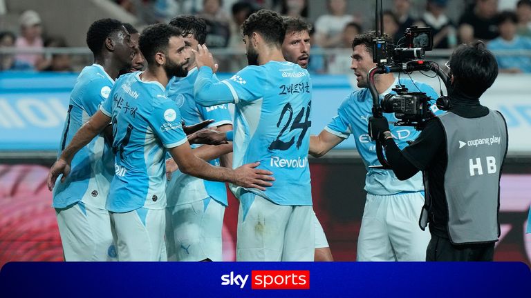 K-League All Stars 1-3 Manchester City pre-season highlights