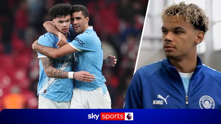Nico O'Reilly on Rodri Manchester City