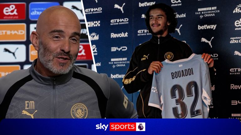 Manchester City: Enzo Maresca says 'mature' Ayyoub Bouaddi will handle the pressure