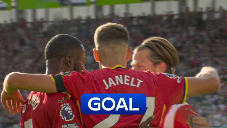Vitaly Janelt doubles Brentford's lead against Spurs