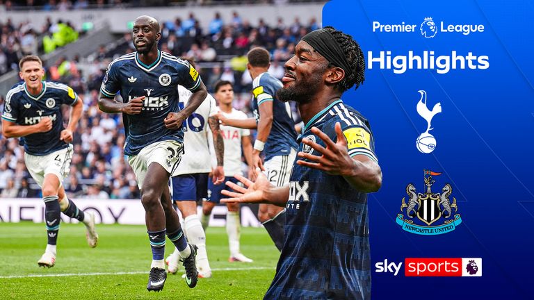 FREE TO WATCH: Highlights from the Premier League match between Tottenham Hotspur and Newcastle United. 