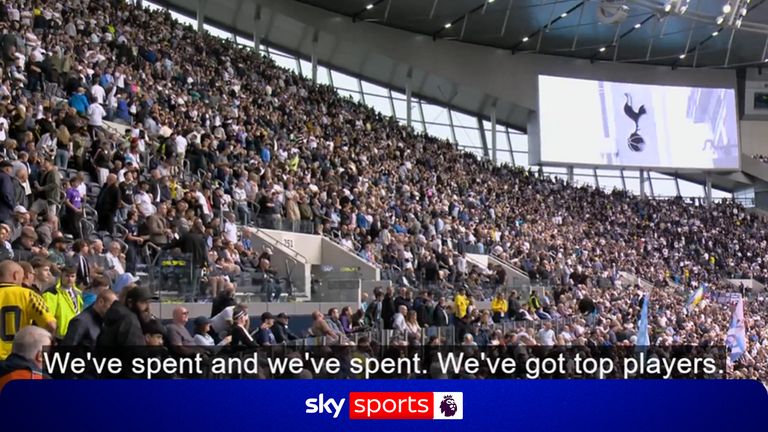A clip of Spurs' public announcer pre-match vs Newcastle has gone viral