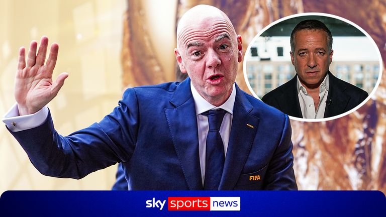 Sky Sport's chief correspondent Kaveh Solhekol thinks it's 'approaching game over' for FIFA president Gianni Infantino