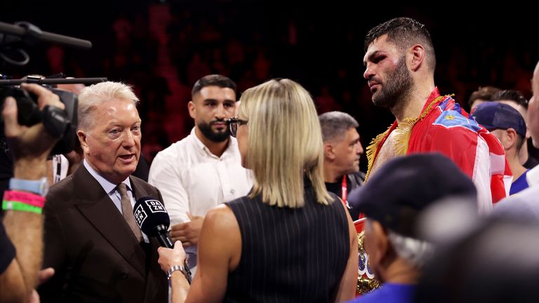 Frank Warren said it would take some time for Itauma to bounce back. Pic: PA