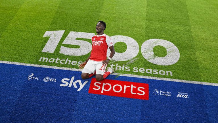Watch Premier League, EFL, Scottish Premiership and WSL live on Sky Sports