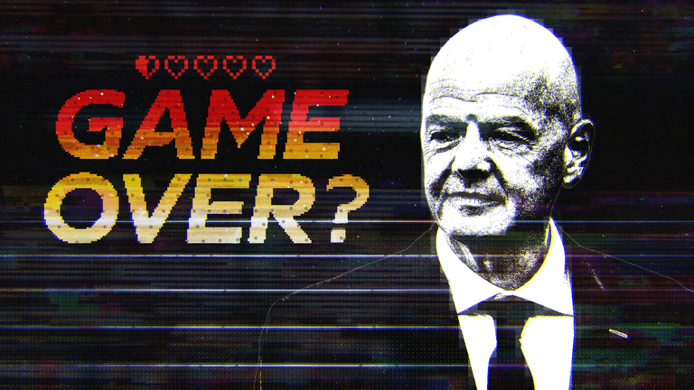 Gianni Infantino is under pressure to resign as FIFA president