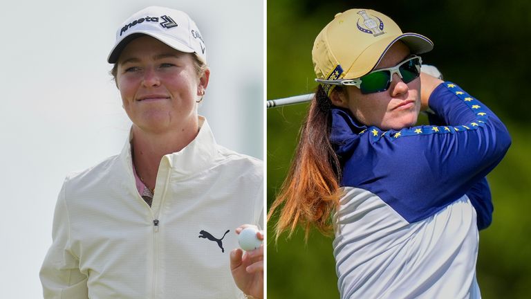 Mimi Rhodes and Leona Maguire are among Team Europe's four captain's picks for the Solheim Cup 