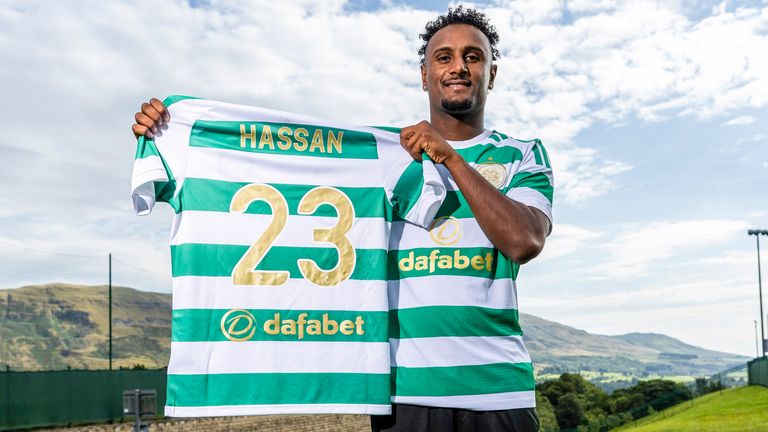 Hassan has moved to Celtic from Spanish club Real Oviedo