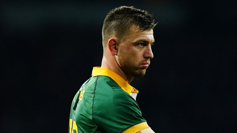 Springboks fly-half Handre Pollard will make his first start since July's Nations Championship victory over Scotland