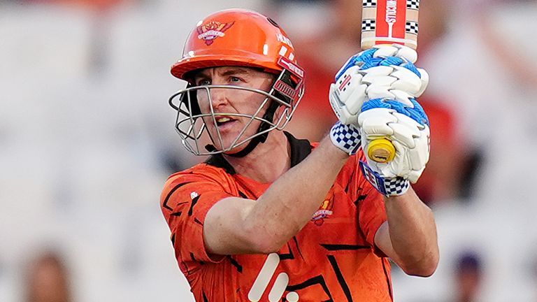 Harry Brook bats for SunRisers Leeds during the 2026 edition of The Hundred (PA Images)