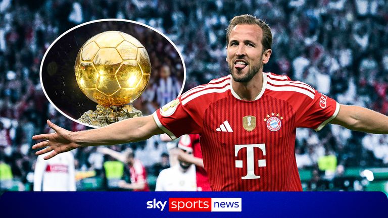 Harry Kane says winninbg Ballon d'Or would be 'amazing'