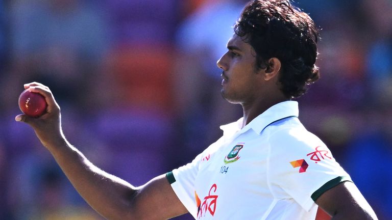 Bangladesh's Hasan Mahmud made the difference with the ball on day one