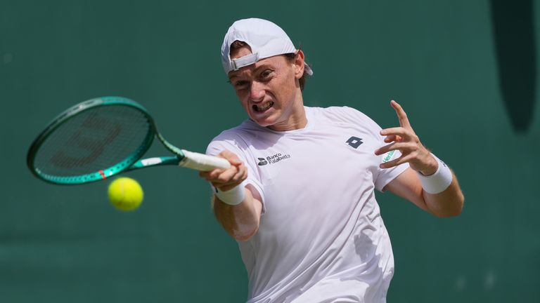 Ignacio Buse of Peru will play Fery in the Winston-Salem Open final on Saturday