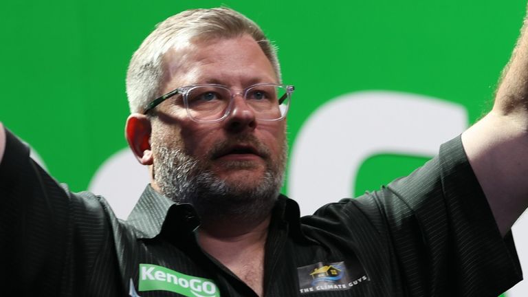James Wade impressed during his opening-round win at the Australian Darts Masters 