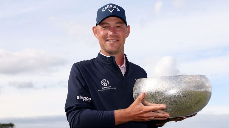 Jeff Winther sealed a three-shot victory at the Danish Golf Championship on Sunday 