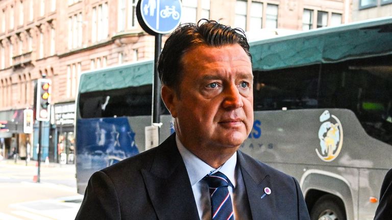 Jim Gillespie was appointed Rangers chief executive in January 