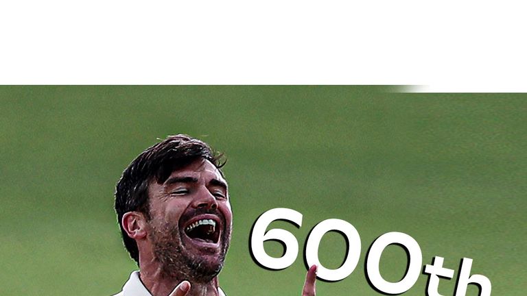 Anderson reaches record 600 Test wickets