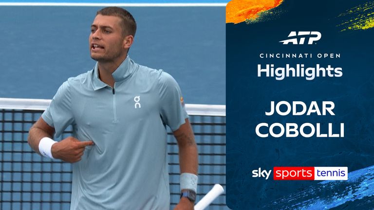 Highlights of Rafael Jodar against Flavio Cobolli from the Cincinnati Open.