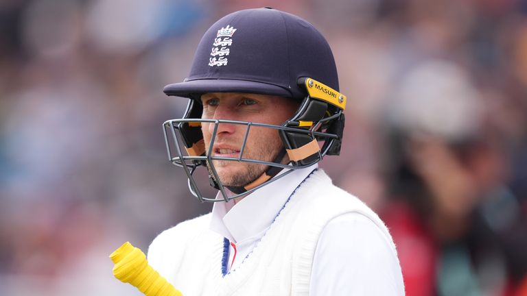 Root has been dismissed lbw seven times this summer