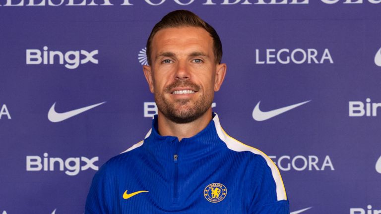 New Chelsea signing Jordan Henderson on a two-year deal