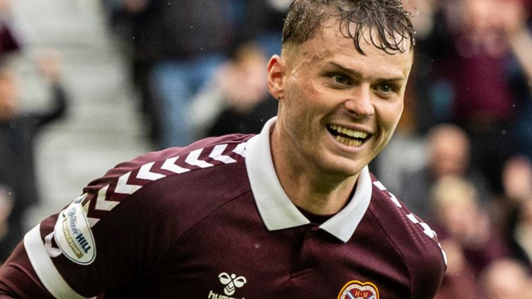 Josh McPake rounded off the scoring for Hearts in a 4-0 win against Dundee United