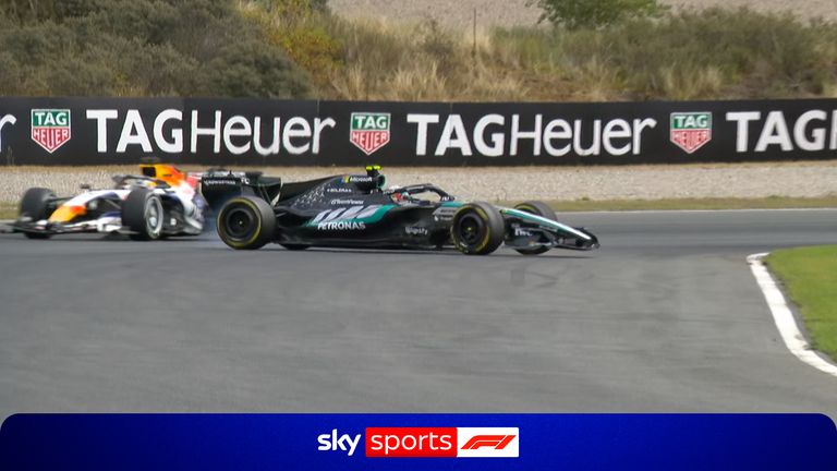 Dutch Grand Prix: Kimi Antonelli takes a spin during first practice of the Dutch GP