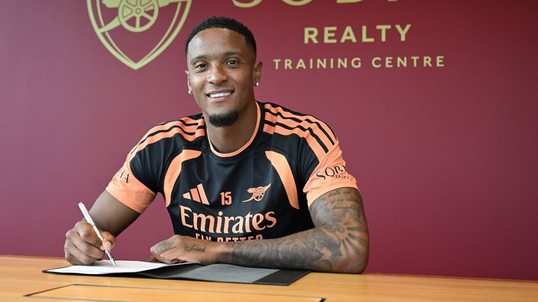 Arsenal have completed a deal to sign Ezri Konsa from Aston Villa