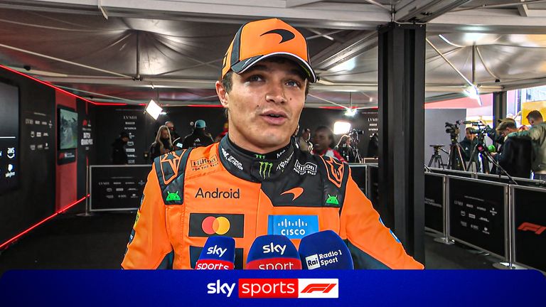 Dutch GP: Lando Norris admits Dutch GP pole lap not his 'finest'