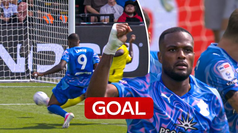 Larin goal v WAT