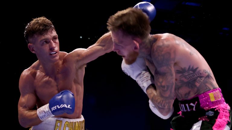 Gary Culley (right) in action against Lee Reeves at 3Arena, Dublin. Picture date: Saturday August 1, 2026.