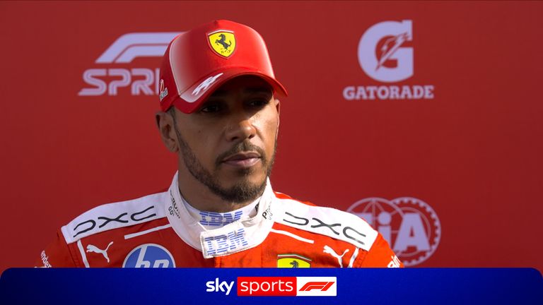 A downhearted Lewis Hamilton says that Sprint Qualifying at the Dutch Grand Prix was  'not a good session' for him.