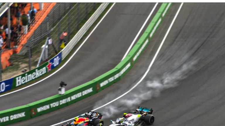 Hamilton and Perez's feisty 2022 battle