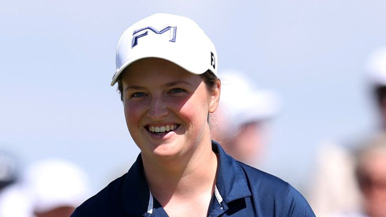 Lottie Woad sits seventh heading into the final round