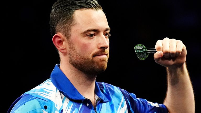 Luke Humphries is back up to No 2 in the world rankings