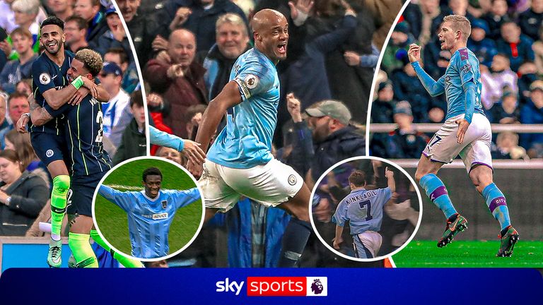 mAN cITY GOALS