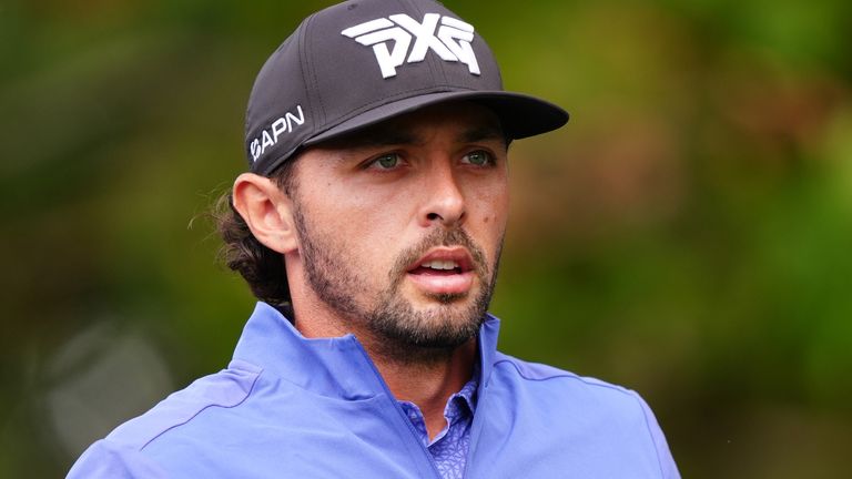 Marco Penge drove the par-four 10th to set up an eagle at the start of his second round