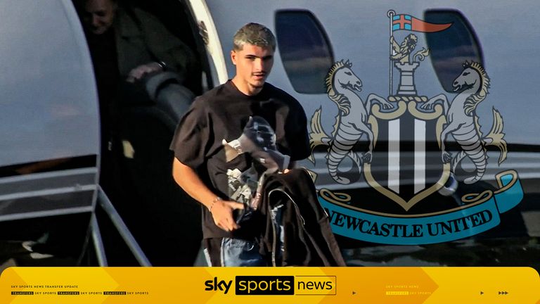 Transfer Latest: Matias Fernandez-Pardo arrives in Newcastle ahead of 55million move