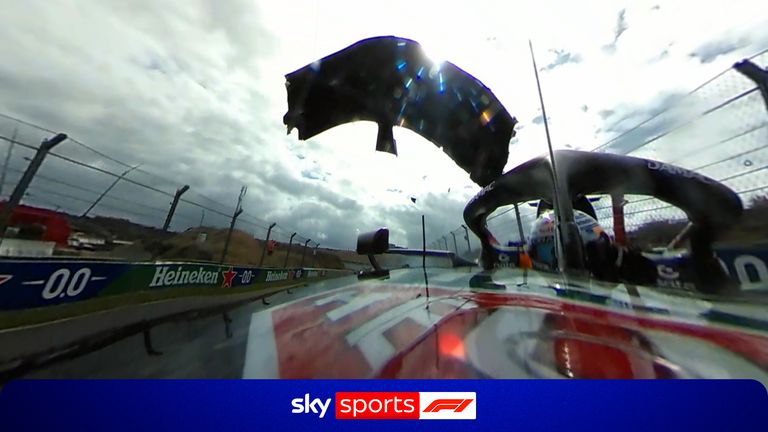 A 360-degree look at Max Verstappen’s race-ending crash at the Dutch Grand Prix. 