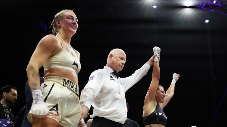 Mayer suffered just her third professional defeat