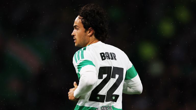 Mika Baur impressed on his Celtic Park debut