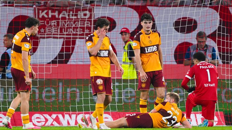Motherwell lost to Freiburg in the Conference League