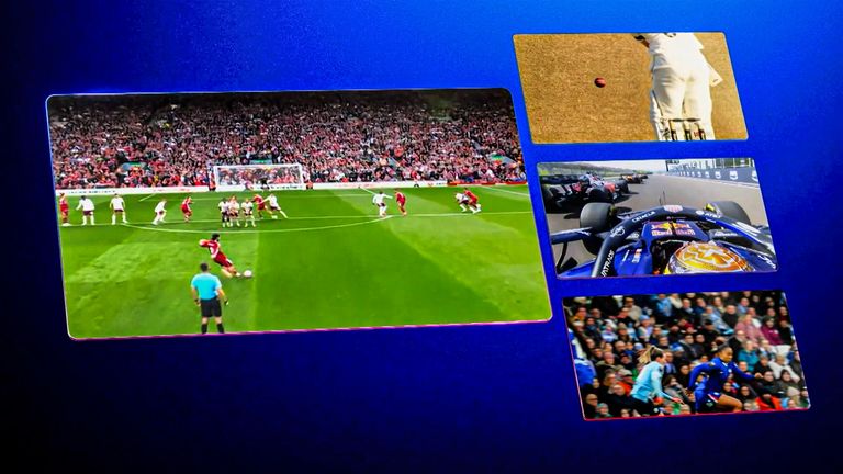 Sky gives sports fans the chance to watch multiple live sports events simultaneously on the big screen for the first time