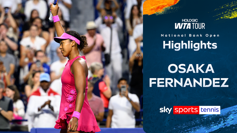 Highlights of the National Bank Open match 

