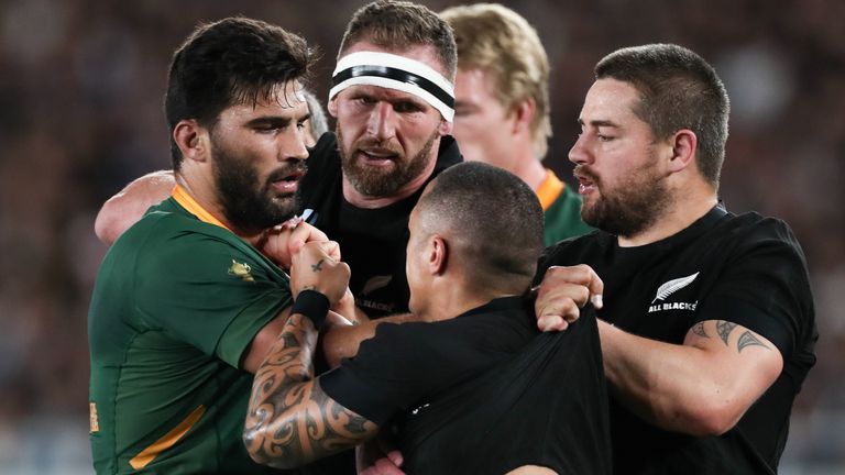 We chronicle the rugby rivalry between New Zealand's All Blacks and South Africa's Springboks from 1921-2026