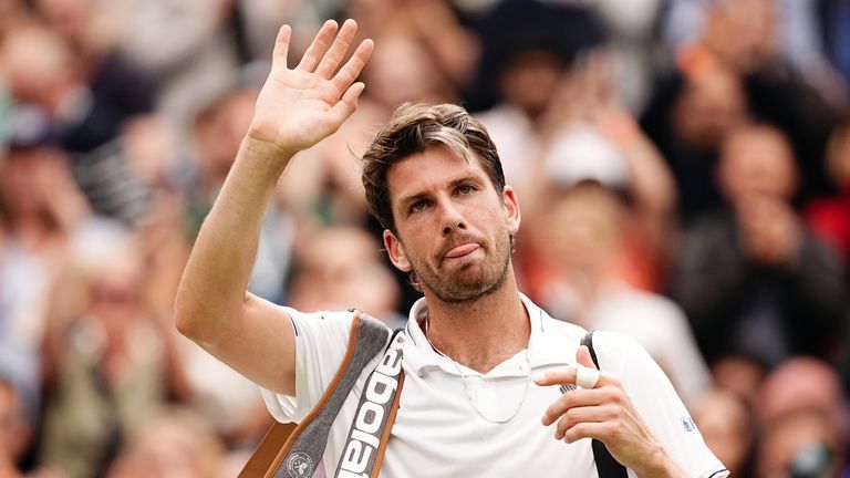 Cameron Norrie's promising run came to an end on Saturday in the early hours in Mexico