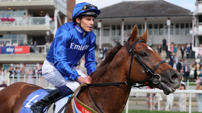 William Buick aboard Notable Speech