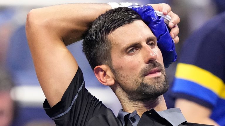 Novak Djokovic went down to Mariano Navone in an epic first-round encounter at the US Open