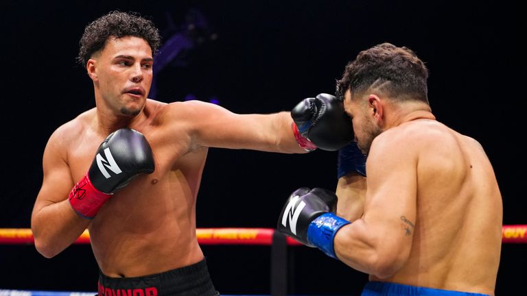 Patrick O'Connor maintains his winning run. (Photo: Cooper Neill/Zuffa Boxing)
