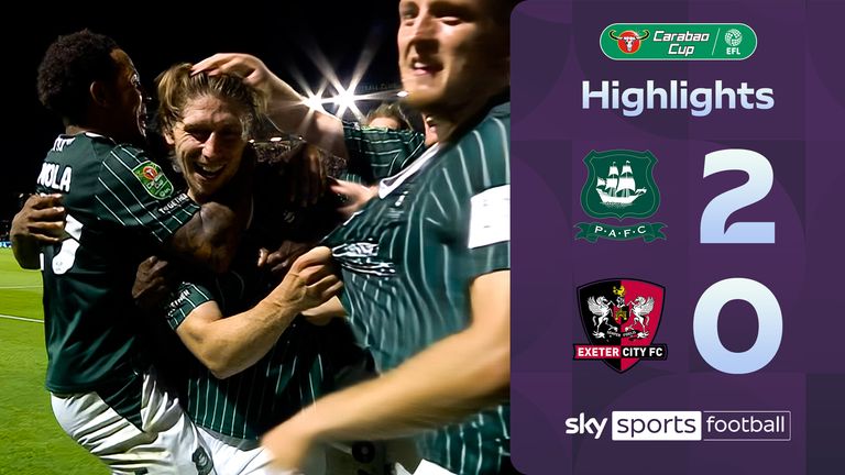 Plymouth Argyle 2-0 Exeter City HLS thumb  